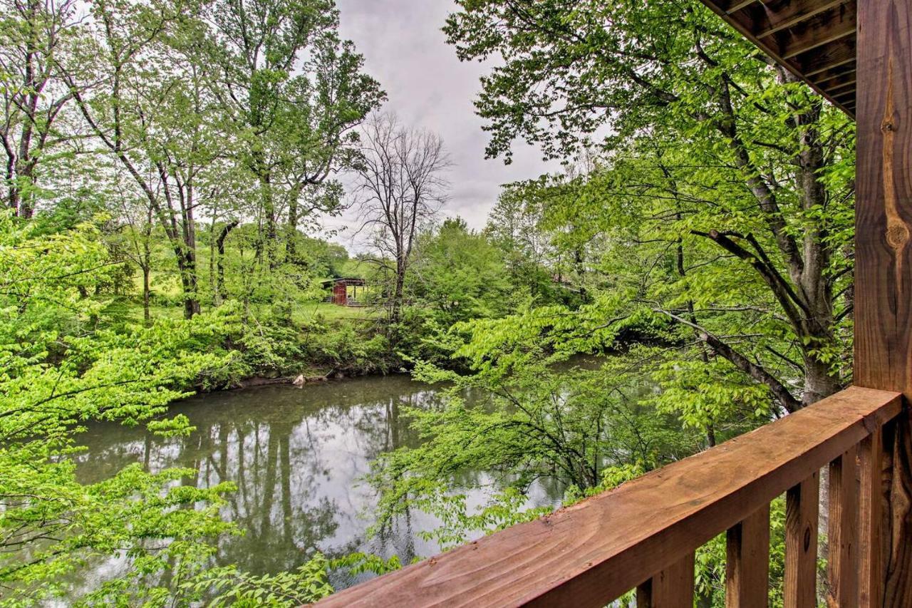 River Rush- Cozy Riverfront Cabin 5 Mi To Pigeon Forge Sevierville Buitenkant foto